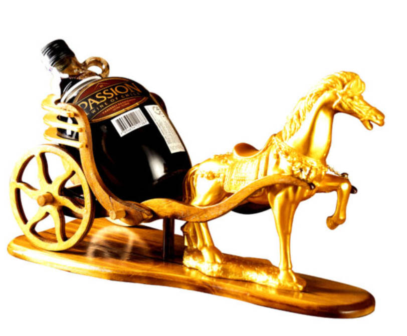 kệ rượu hình con ngựa