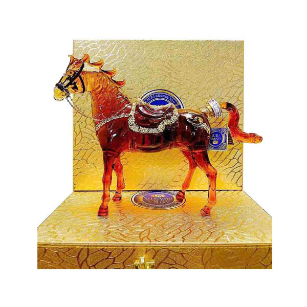 Rượu hình con ngựa Aura Brandy XO Pháp 1000ml